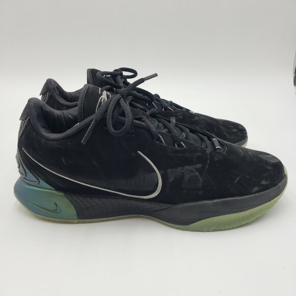 Nike Other - Nike LeBron XXI Tahitian Sneakers 13‎ Mens Dunkman Mid Leather Black